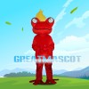 Cartoon Different Shapes Frog Mascot Costume