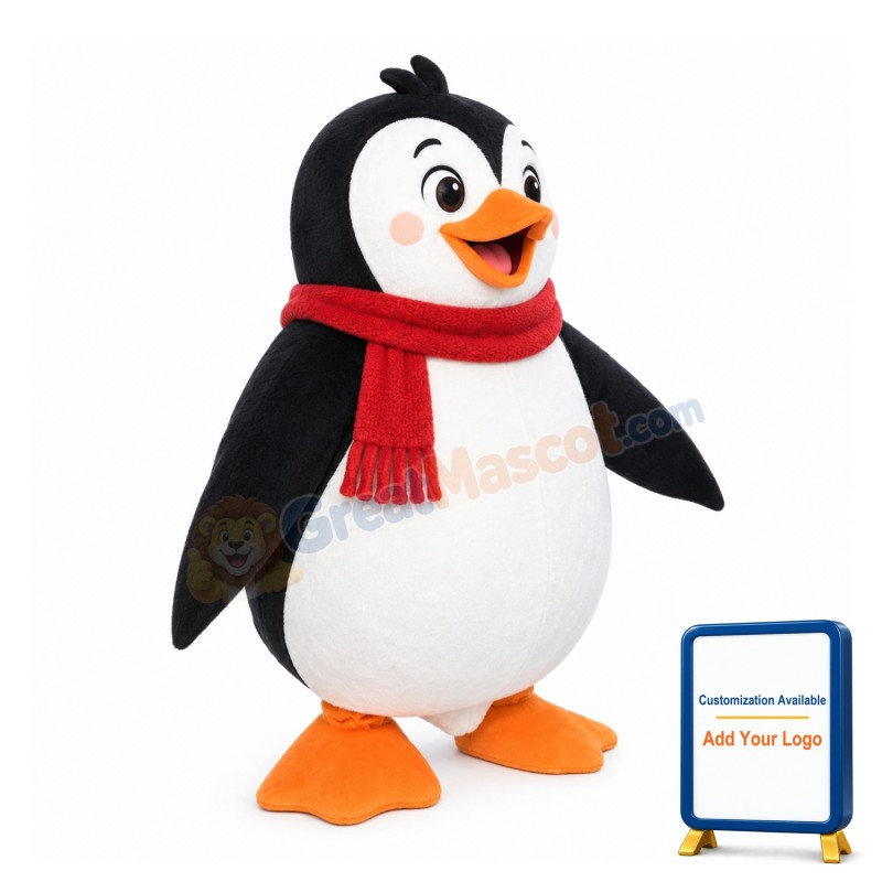 The Penguins Of Madagascar Mascot Costume