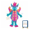 Special Version Colorful Dragon Mascot Costume