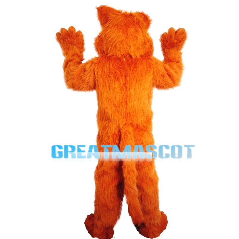 Soft Plush Light Brown Tiger Mascot Costume