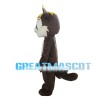 Lovely Squirrel With Yellow Hair Mascot Costume