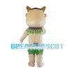 Savage With Leaves Collar Mascot Costume