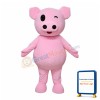 Cartoon Pink Little Pig Mascot Costume