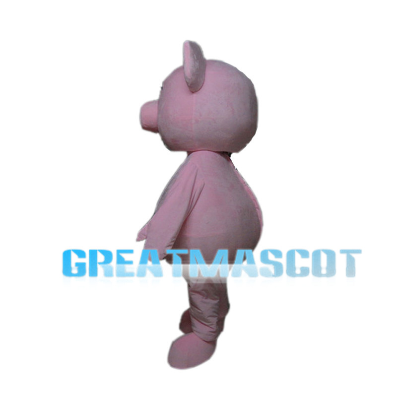 Cartoon Pink Little Pig Mascot Costume