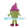 Pink Fruit Cupcake Mascot Costume