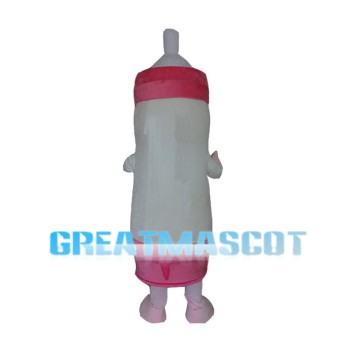 Cartoon White Feeding Bottle Mascot Costume