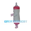 Cartoon White Feeding Bottle Mascot Costume