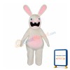 Raving Rabbids With Buck Tooth Mascot Costume