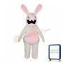 Raving Rabbids With Buck Tooth Mascot Costume