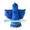Flying Blue Bird Mascot Costume