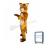 Ridiculous Green Eyes Cat Mascot Costume