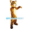 Ridiculous Green Eyes Cat Mascot Costume