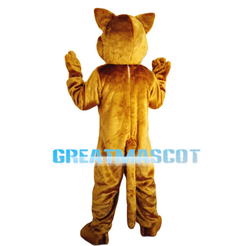 Ridiculous Green Eyes Cat Mascot Costume
