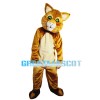 Ridiculous Green Eyes Cat Mascot Costume