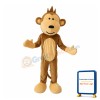 Naughty Monkey With Long Tail Mascot Costume