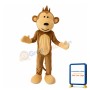 Naughty Monkey With Long Tail Mascot Costume