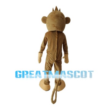 Naughty Monkey With Long Tail Mascot Costume
