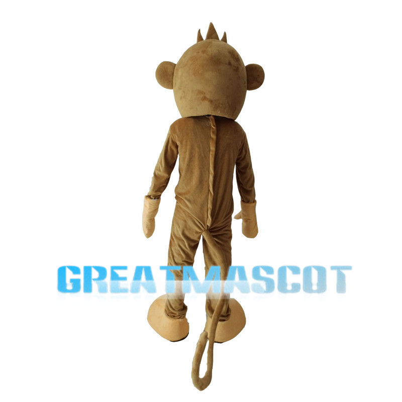 Naughty Monkey With Long Tail Mascot Costume