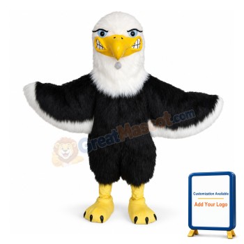 Angry Cartoon Eagle Mascot Costume