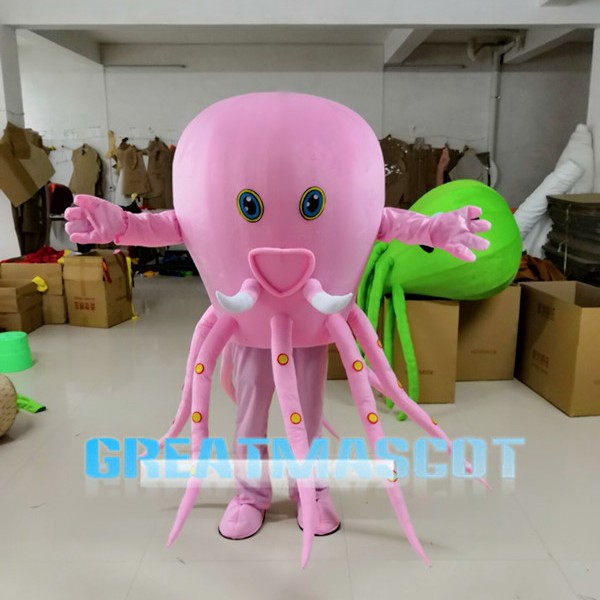 Agile Octopus Mascot Costume