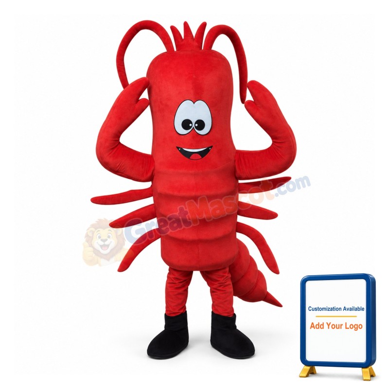 Interesting Cartoon Lobster Mascot Costume
