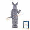 Grey Mustang Horse Mascot Adult Costume