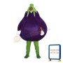 Eggplant Lightweight Mascot Adult Costume