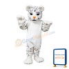 Cute Baby Snow Leopard Mascot Costume