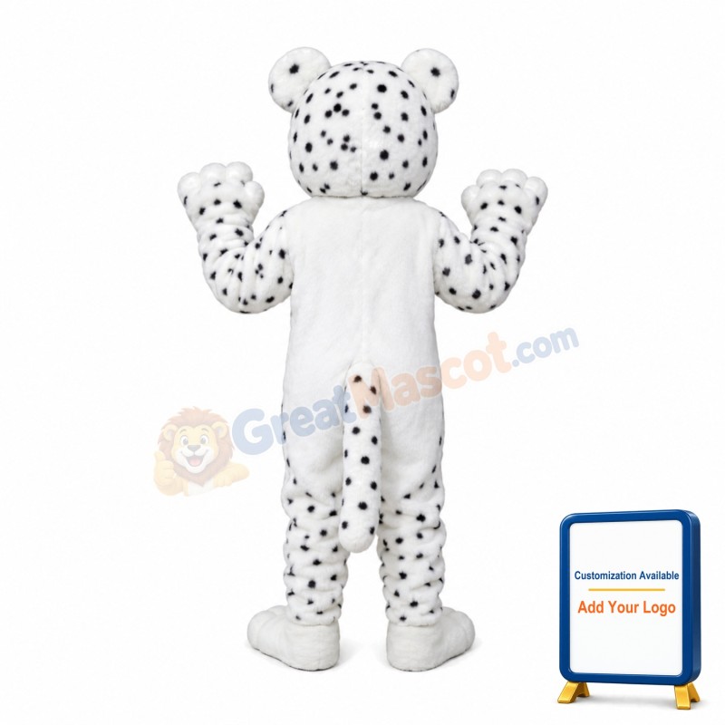 Cute Baby Snow Leopard Mascot Costume