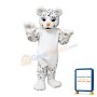 Cute Baby Snow Leopard Mascot Costume