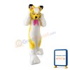 Yellow Fox Plush Mascot Costume