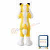 Yellow Fox Plush Mascot Costume