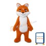 New Custom Made Fox Long Wool Mascot Costume