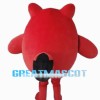 Cute Cartoon Red Fat Fox Mascot Costume