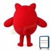 Cute Cartoon Red Fat Fox Mascot Costume