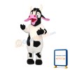 Big-mouthed Cow Mascot Adult Costume