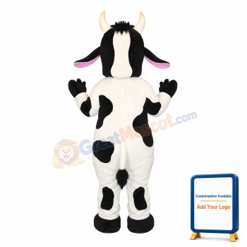 Big-mouthed Cow Mascot Adult Costume