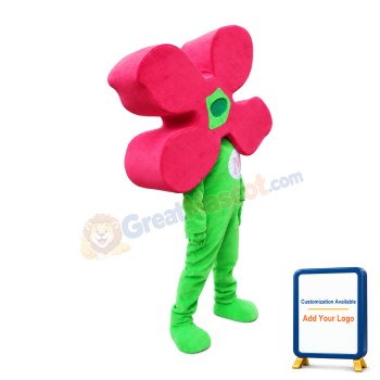 A Flower Mascot Adult Costume