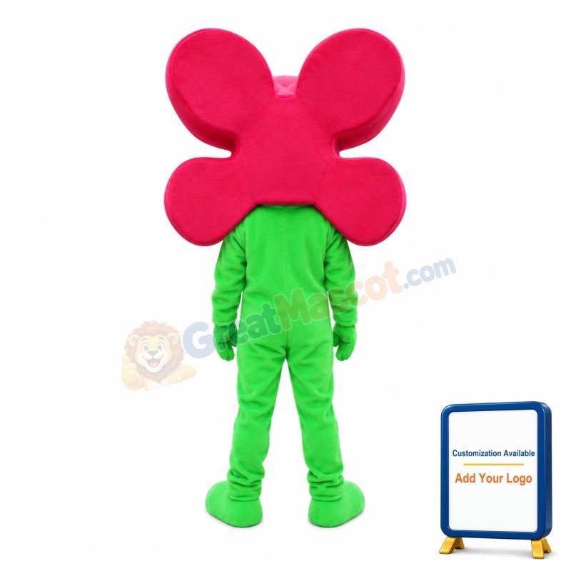 A Flower Mascot Adult Costume