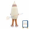 Cartoon White Packaging Bag Lightweight Mascot Costume Adult Size
