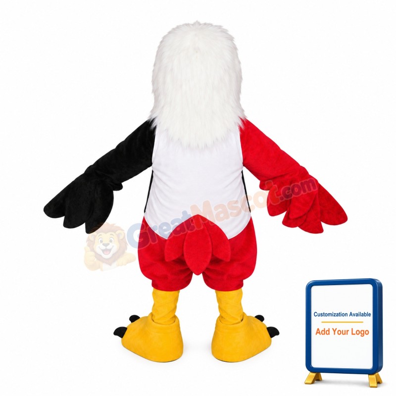 Advertising Eagle Mascot Adult Costume