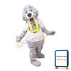 Lovely Grey Walrus Mascot Adult Costume