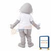 Lovely Grey Walrus Mascot Adult Costume