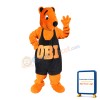 OBI Plush Beaver Mascot Adult Costume