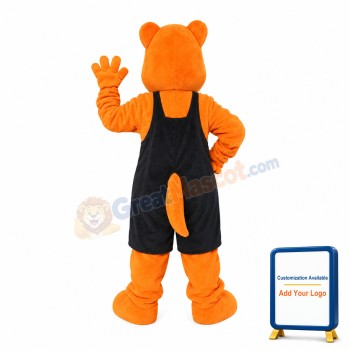 OBI Plush Beaver Mascot Adult Costume