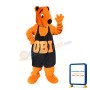 OBI Plush Beaver Mascot Adult Costume