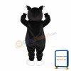 Black Leopard Mascot Costume