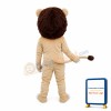 Happy Lion Mascot Adult Costume