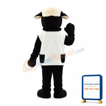 Lovely Black Sheep Mascot Adult Costume