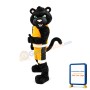 Fierce Black Panther High School Mascot Adult Costume